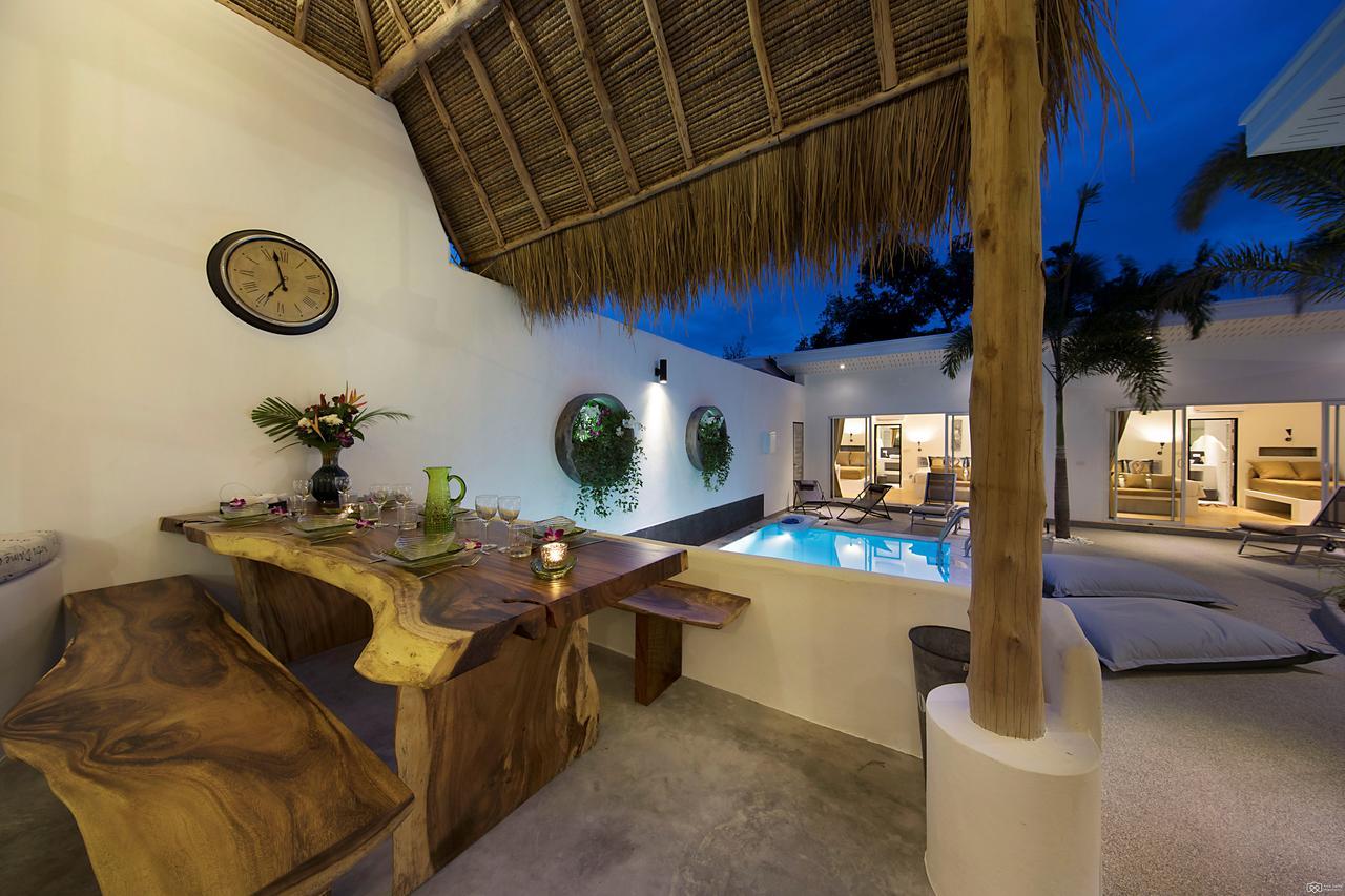 Aditaya Pool Beach Villas 波普托 外观 照片