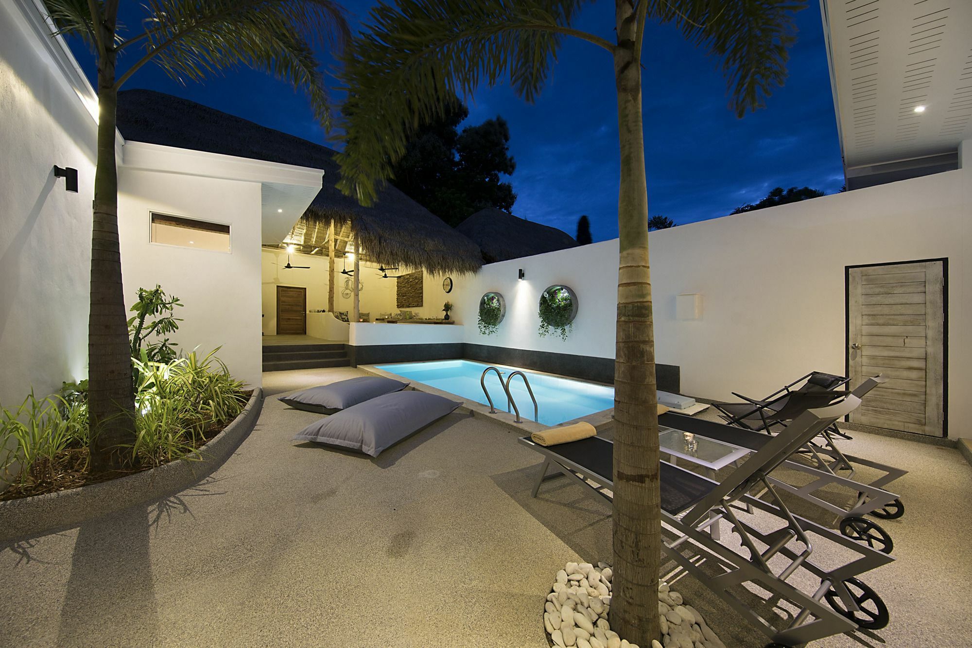 Aditaya Pool Beach Villas 波普托 外观 照片