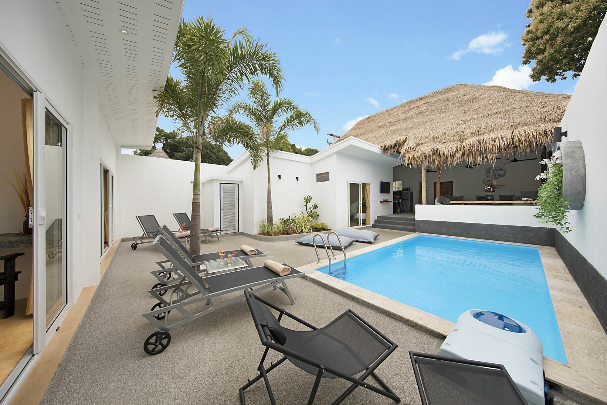 Aditaya Pool Beach Villas 波普托 外观 照片