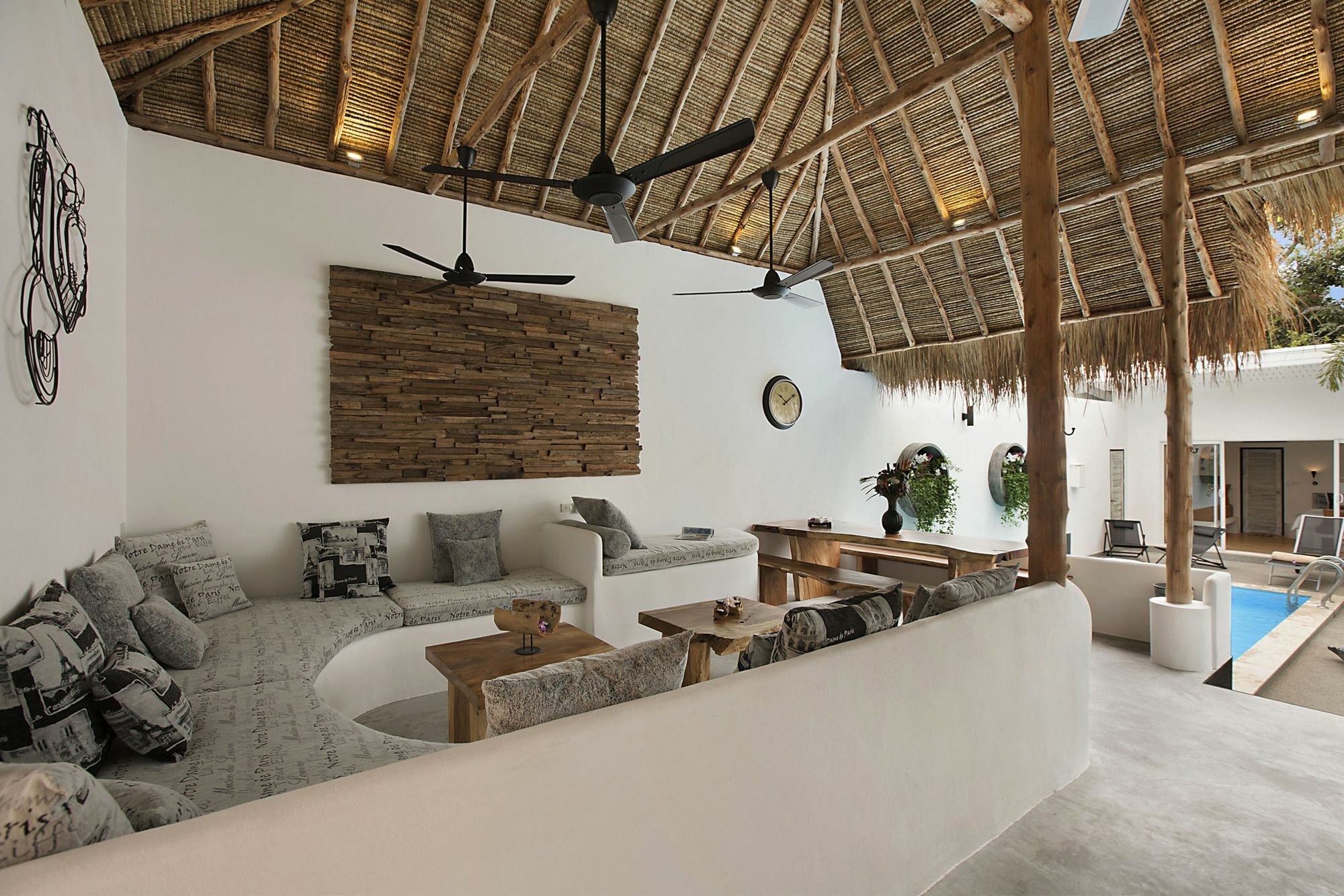 Aditaya Pool Beach Villas 波普托 外观 照片